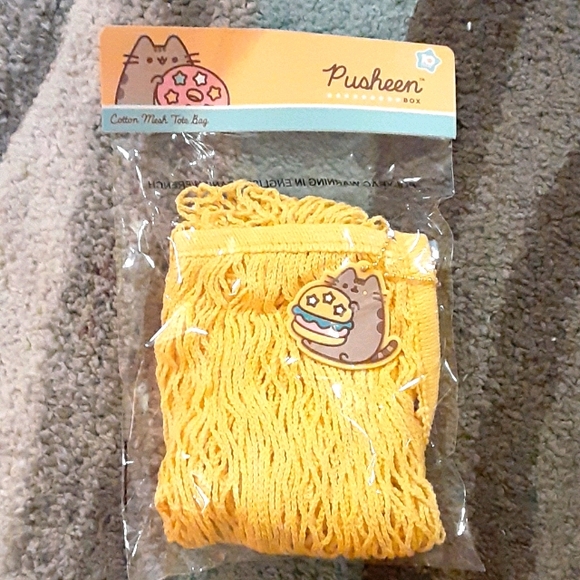 Pusheen Box 10th anniversary cotton mesh tote bag - Picture 1 of 1